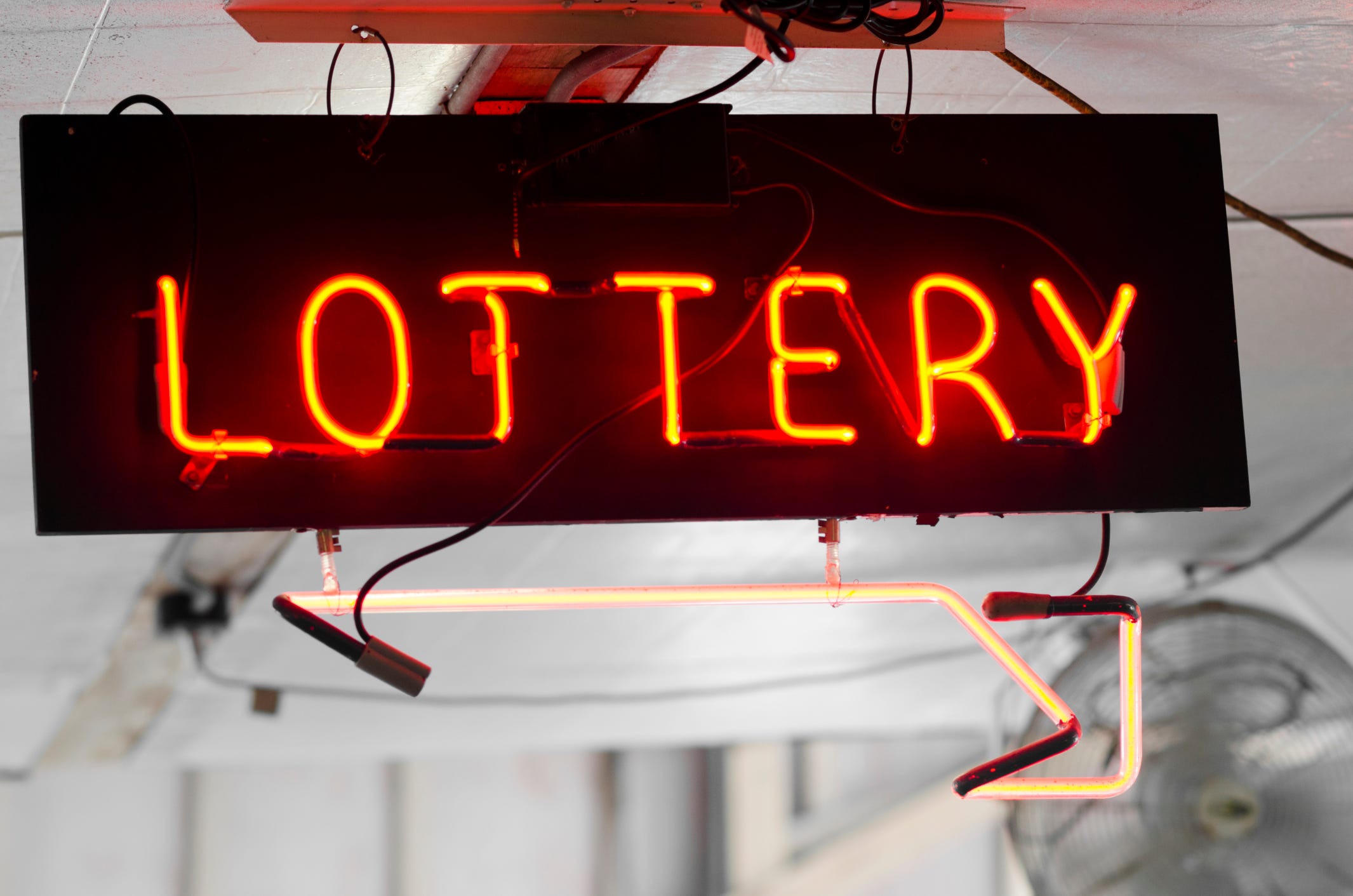 the lotto sign in